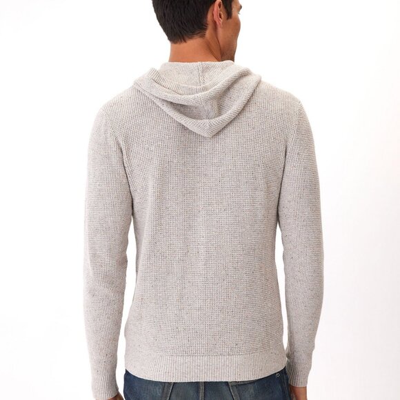 Mens Threads 4 Thought 2024 Raja Waffle Knit Henley Sweater Large Lot NWOT - Picture 6 of 7